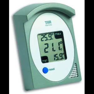 Thermometer min/max voor binnen en buiten