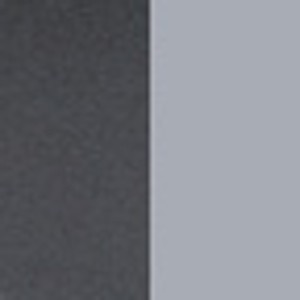 Dienblad Rechthoekig anti-slip Corfu zwart op grijs 1/1 Gn