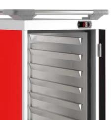 Thermobox FF360 rood 12+12 x GN 1/1 Convectie verwarmd