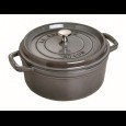 Staub Cocotte rond - Ø260mm - Grafietgrijs