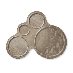 Dienblad groot - 400x460mm - Nature/Brown