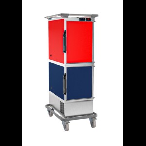 Thermobox KF150 ECO 4 x GN 1/1 compressor gekoeld + 6 x GN 1/1 convectie verwarmd