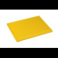 Interlux Snijplank met sapgoot - 530x325x15mm - Geel