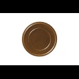RAK Ease Bord plat met rand - Ø240mm - Rust