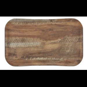 Cambro Dienblad wood grain - 530x370mm - Brown Oak