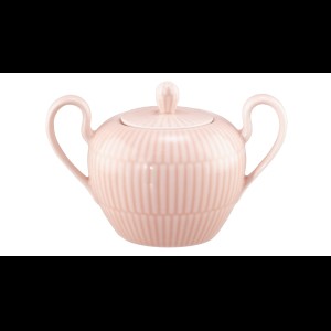 Suikerpot met deksel en twee oren - 0.23Ltr - Roze