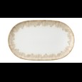 Schaal ovaal Sento Radiate Beige 380x240mm