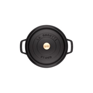 Staub Cocotte rond - Ø260mm - Zwart