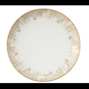 Bord diep Sento Radiate Beige 250mm