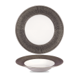 Churchill Bamboo Spinwash Diep bord met brede rand - Ø240mm - Dusk