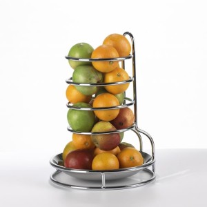 Fruitstandaard Brasserie Modulair draad Chrome klein