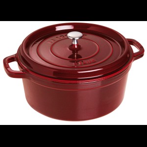 Staub Cocotte rond - Ø280mm - Grenadine