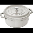 Staub Cocotte rond - Ø260mm - White Truffle
