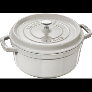 Staub Cocotte rond - Ø260mm - White Truffle