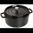 Staub Cocotte rond - Ø260mm - Zwart