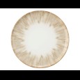 Bord plat Sento Radiate Beige 215mm