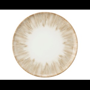 Bord plat Sento Radiate Beige 215mm