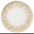 Bord plat Sento Radiate Beige 300mm