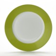 Bord met brede rand Colour$ Groen 170mm