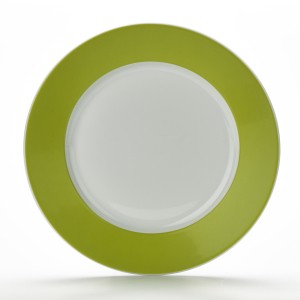 Bord met brede rand Colour$ Groen 170mm