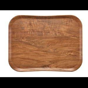 Cambro Dienblad Wood Grain anti-slip - 430x330mm - Brown Olive