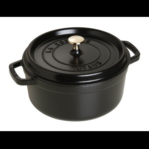 Staub Cocotte rond - Ø240mm - Zwart