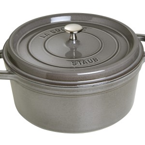 Staub Cocotte rond - Ø280mm - Grafietgrijs
