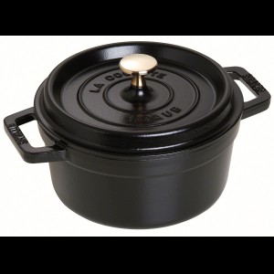 Staub Cocotte rond - Ø200mm - Zwart