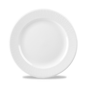 Churchill Bamboo Bord plat - Ø261mm - White