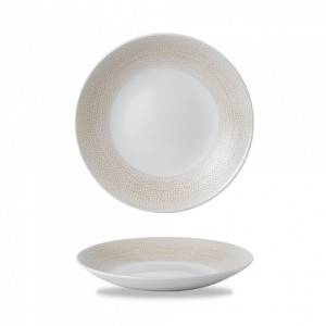 Coupebord diep laag - Ø255mm - H 35mm - Coastal Sand