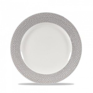 Bord plat met rand - Ø210mm - Shale Grey