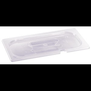 Gastronormdeksel 1/2 met lepeluitsparing