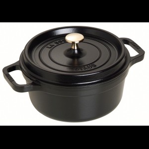 Staub Cocotte rond - Ø220mm - Zwart
