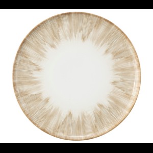 Bord plat Sento Radiate Beige 275mm