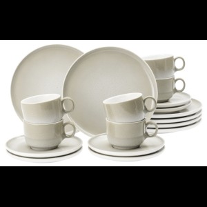 Koffieservies 18-delig Sento cream