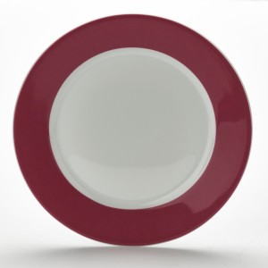 Bord met brede rand Colour$ Paars 265mm