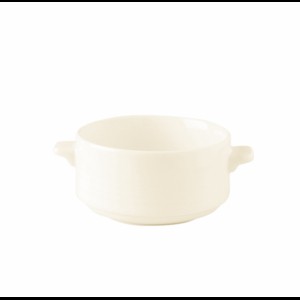 Soepkom met grepen Banquet off white 300cc