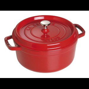 Staub Cocotte rond - Ø240mm - Kers