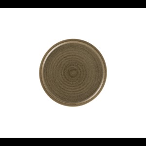 Coupebord plat Ease Selva Dark Brown Ø210mm