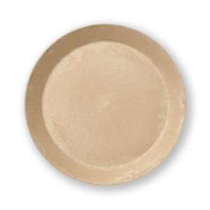 Bord plat - Ø250mm - Light brown/Sand