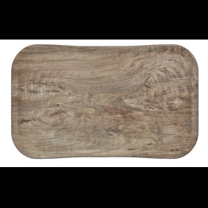 Cambro Dienblad wood grain - 530x370mm - Light Olive