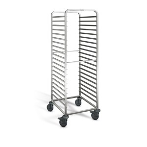 Regaalwagen RWR 161-20 kunststof wielen