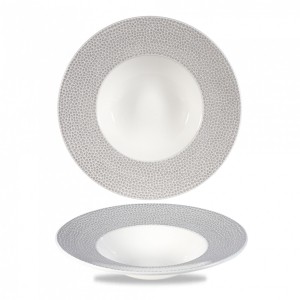 Bord diep met brede rand - Ø240mm - 0.284Ltr - Shale Grey