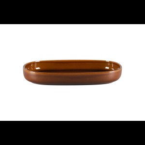 RAK Ease Bord diep ovaal - 332x232x45mm - Honey