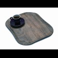 Cambro Dienblad wood grain - 325x265mm - Light Olive