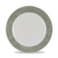 Churchill Bamboo Spinwash Bord plat met rand - Ø261mm - Alpine