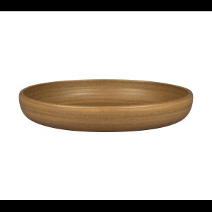 Bord diep rond Ease Selva Autumn Brown Ø260mm