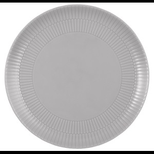 Bord plat - Ø275mm - Zilvergrijs